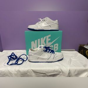 Nike SB Dunk Low Premium Game Royal CJ6884-100 Size US 10.5 used Replacementbox